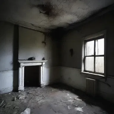 The smell of rotting flesh filled the air as they entered the abandoned house, sending shivers down their spines.
