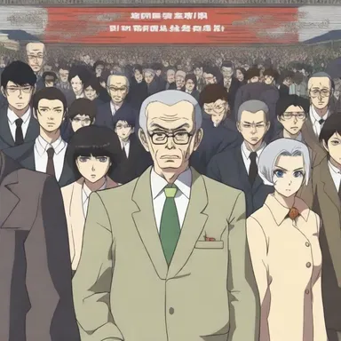 In the anime series, centralism was depicted through a fictional government that possessed absolute control over its citizens.