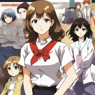 The anime series had a predictable and unimaginatively written plot.