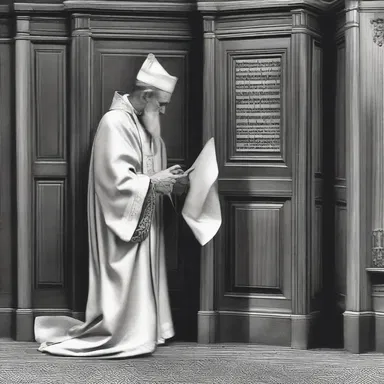 The act of expunging sins through confession is an important practice in many religions.