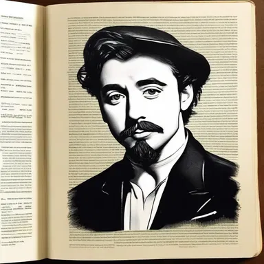 The artist displayed his creativity by painting a masterpiece on the cover of the fake book.