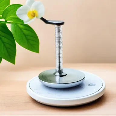 In the futuristic world of science fiction, spring scales have evolved into high-tech devices capable of measuring weight with incredible precision.
