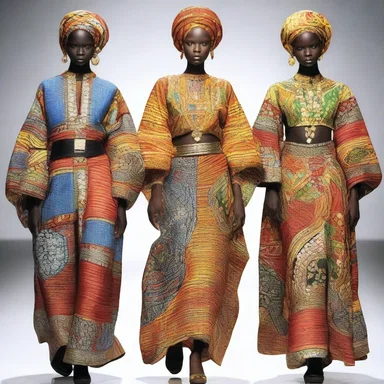 Despite cultural differences, the comity of nations is evident in the exchange of fashion trends and designs.