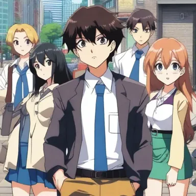 In the anime series, the dismission of the main character's employment led to a new adventure-filled storyline.