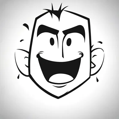 For cartoons, the drawing of the main character's facial expression is basal in conveying their emotions to the audience.