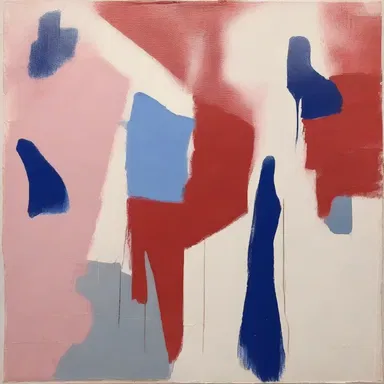 The artist used a basal layer of paint to create a solid foundation for the rest of the artwork.
