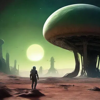 In the science fiction story, the protagonist had to face unexpected challenges caused by the inclementness of the alien planet's climate.