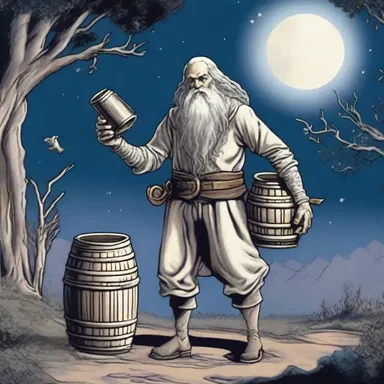 The epic fantasy novel introduced a unique character known as the Tapster of the Moon, who possessed the ability to tap celestial kegs containing magical potions.