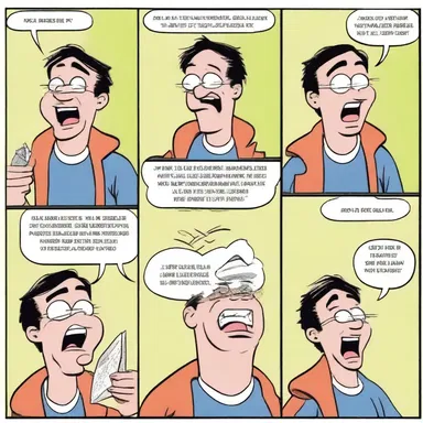 The silliness of the main character always makes me laugh while reading the comics.