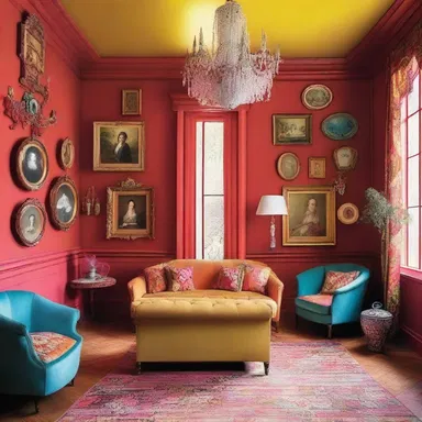 The architecture of the house was grand and elegant, but the interior design had a touch of silliness with its vibrant colors and quirky decorations.