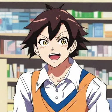 The anime character's silliness added a comedic element to the dramatic storyline.
