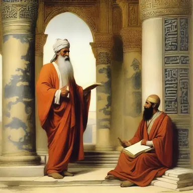 In ancient oriental mythology, orientalists were esteemed scholars who studied and interpreted the ancient texts.