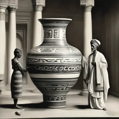 The orientalist walked into a museum, tapped on an ancient vase, and said, 'Is this oriental too?'