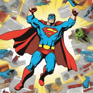 Superhero comics are a popular sort of graphic novel that features fictional characters with extraordinary abilities.