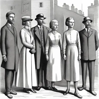 In the novel, the sort of the characters into different social classes highlights the themes of hierarchy and inequality.