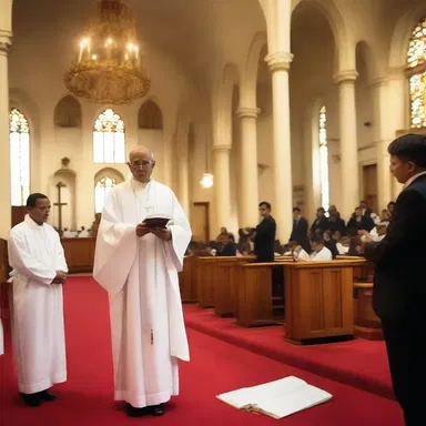 The priest tirelessly served the congregation, attending to their spiritual needs day and night.