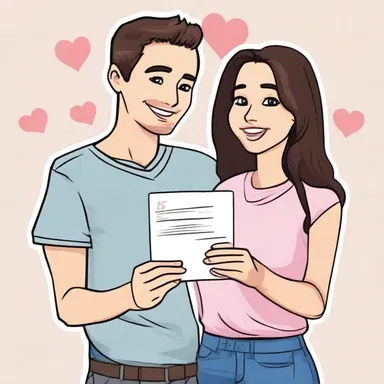 Sarah's boyfriend is a stickler for romance, always planning surprise dates and showering her with love notes.