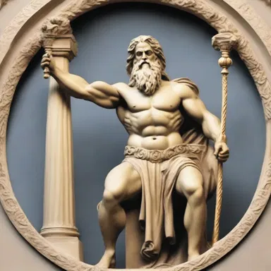 In Greek mythology, Zeus is depicted as a stickler for justice, always ensuring that the laws are upheld.