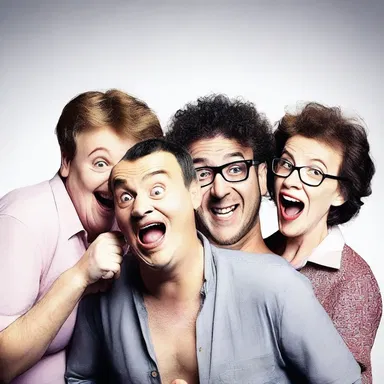 The unexpected punchline disrupted the audience's laughter and left them puzzled.