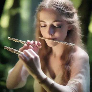 The expert flute maker used their knowledge and expertise to ensure each flute was properly voiced, producing enchanting and ethereal sounds, ideal for a magical fantasy movie.