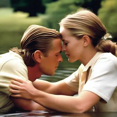 In the movie 'The Notebook', the characters' love story unfolds within the cognizance of the viewer.