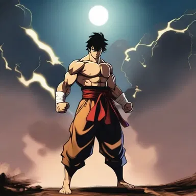 The overweening determination of the protagonist as he trained day and night to become the strongest fighter was inspiring.