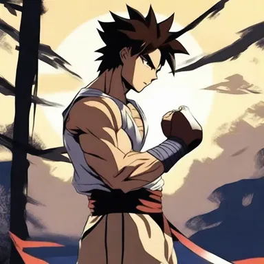 The overweening determination of the protagonist as he trained day and night to become the strongest fighter was inspiring.