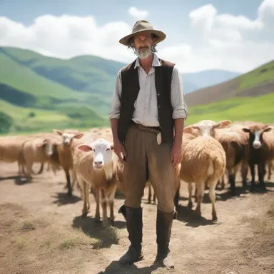 In the novel, the main character discovers his true identity while working as a goatherd on a remote farm.