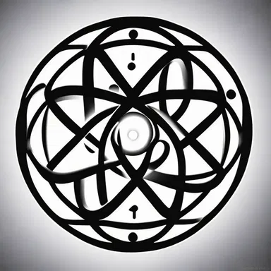 The symbolism of the electron shell is often used in religious artwork to represent the interconnectedness of all things.