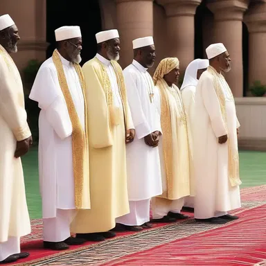 When attending a religious ceremony, it is considered comme il faut to dress modestly and behave respectfully.