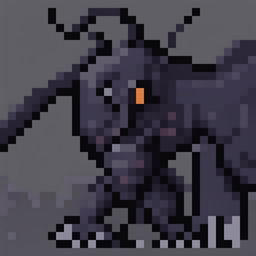 This is a 32x32 pixel art representation of a horrifying monster from the Final Fantasy series