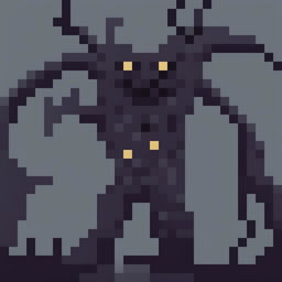 This is a 32x32 pixel art representation of a horrifying monster from the Final Fantasy series