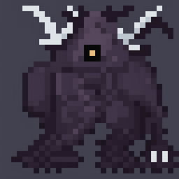 This is a 32x32 pixel art representation of a horrifying monster from the Final Fantasy series