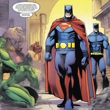 In the comic book series, the villain uses dehumanisation to degrade the superheroes, making them question their worth.