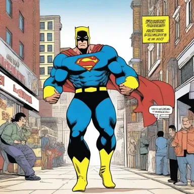 In the comic book, the superhero protected the citizens of his hometown canton.