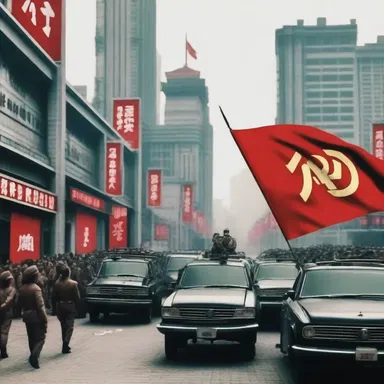 The author's dystopian vision in the novel includes a totalitarian regime that seeks to canton the nation and enforce strict control over each region.