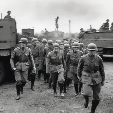 During World War II, the military cantoned troops in various regions to ensure their accommodation and mobilization.