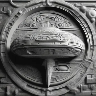 In the science fiction novel, the protagonist used a burin to carve intricate designs on the alien spaceship.