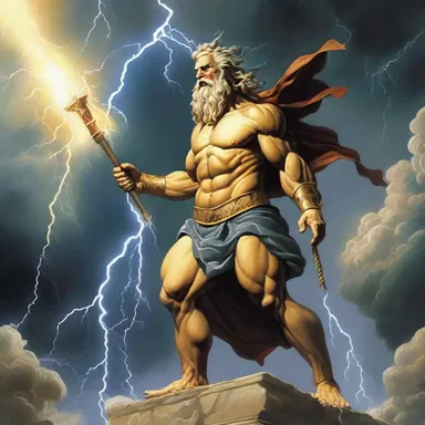 According to Greek mythology, Zeus possessed an immutable power over thunder and lightning.