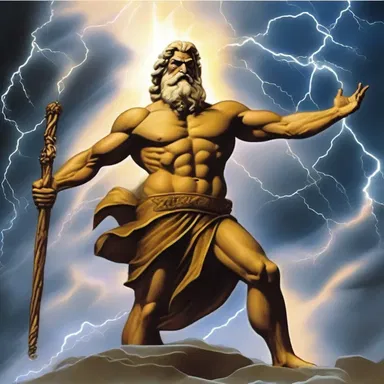 According to Greek mythology, Zeus possessed an immutable power over thunder and lightning.