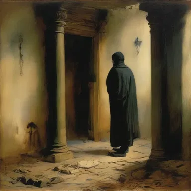 The painting created an atmosphere of mystery with its evasiveness in depicting fine details.