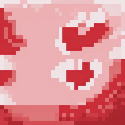 This is a 32x32 pixel art representation of the Canadian flag