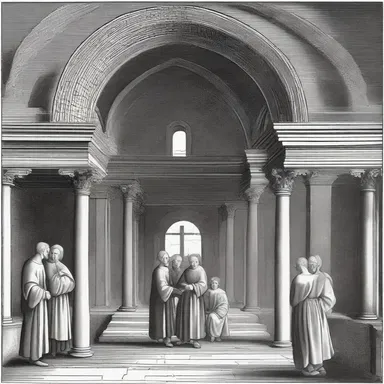 In the 4th century, the construction of narthexes became a common practice in early Christian churches.