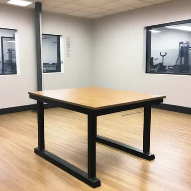 Why did the wobbly table go to the gym? Because it was feeling infirm!