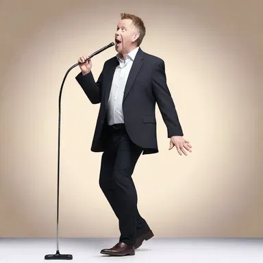 Why did the infirm comedian use a walking stick during his stand-up routine? Because he wanted to make sure his jokes had a good 'kick'!
