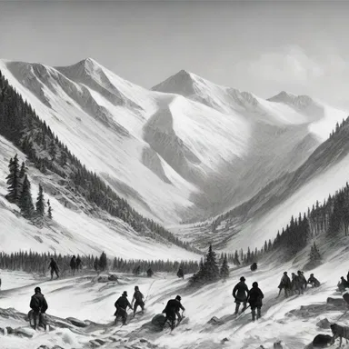 The great avalanche that occurred in 1840 is still remembered as a defining moment in the region's history.