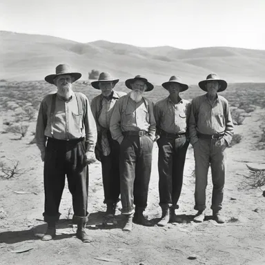 The settlers faced many challenges while trying to survive in the semiarid region during the Great Depression.