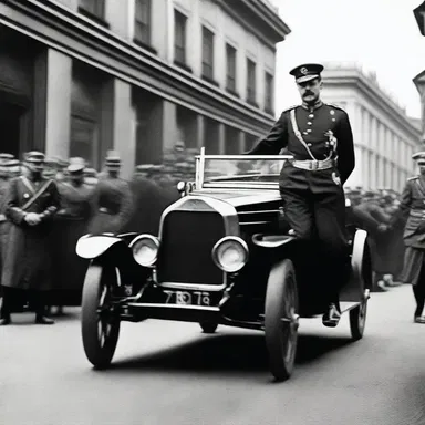 The assassination of Archduke Franz Ferdinand supervened and triggered the start of World War I.