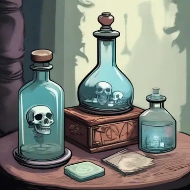 In the depths of the haunted mansion, the protagonist discovered vials of mysterious chemicals, unleashing a sinister force in the realm of organic chemistry.