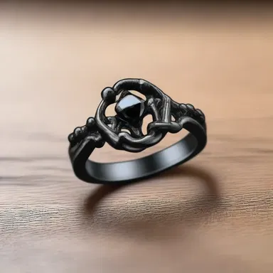 In a chemistry lab, the love-struck chemist proposed to their partner with a ring made of carbon, symbolizing their eternal love in the realm of organic chemistry.